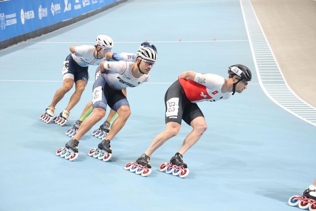 Miguel Bravo em 8.º na patinagem de velocidade