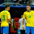 Neymar e Coutinho ao serviço da seleção brasileira no Mundial 2018, na Rússia Foto: IMAGO