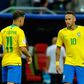 Neymar e Coutinho ao serviço da seleção brasileira no Mundial 2018, na Rússia Foto: IMAGO