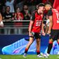 Quentin Merlin e Ludovic Blas festejam o golo ao Marselha