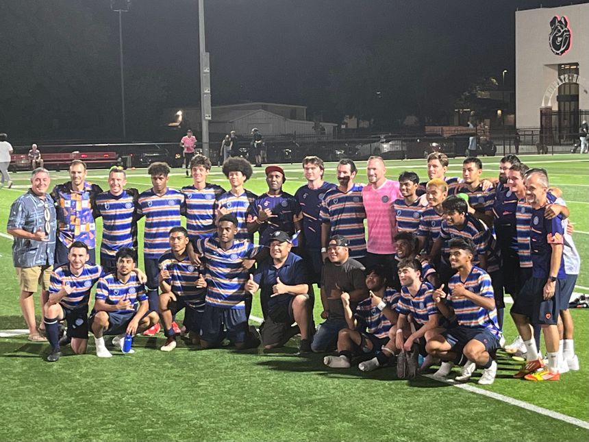 Orgulho na seleção das Ilhas Marshall (X)