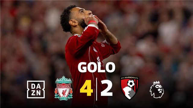 Salah confirma vitória e dedica golo a Diogo Jota