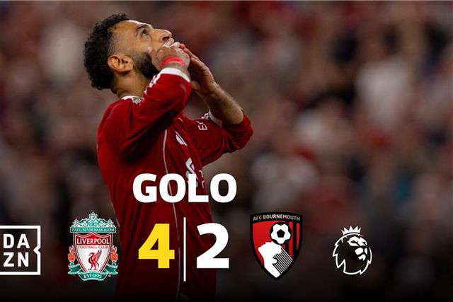 Salah confirma vitória e dedica golo a Diogo Jota