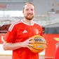 Aleksander Dziewa renovou por mais um ano com a equipa encarnada. Foto Benfica