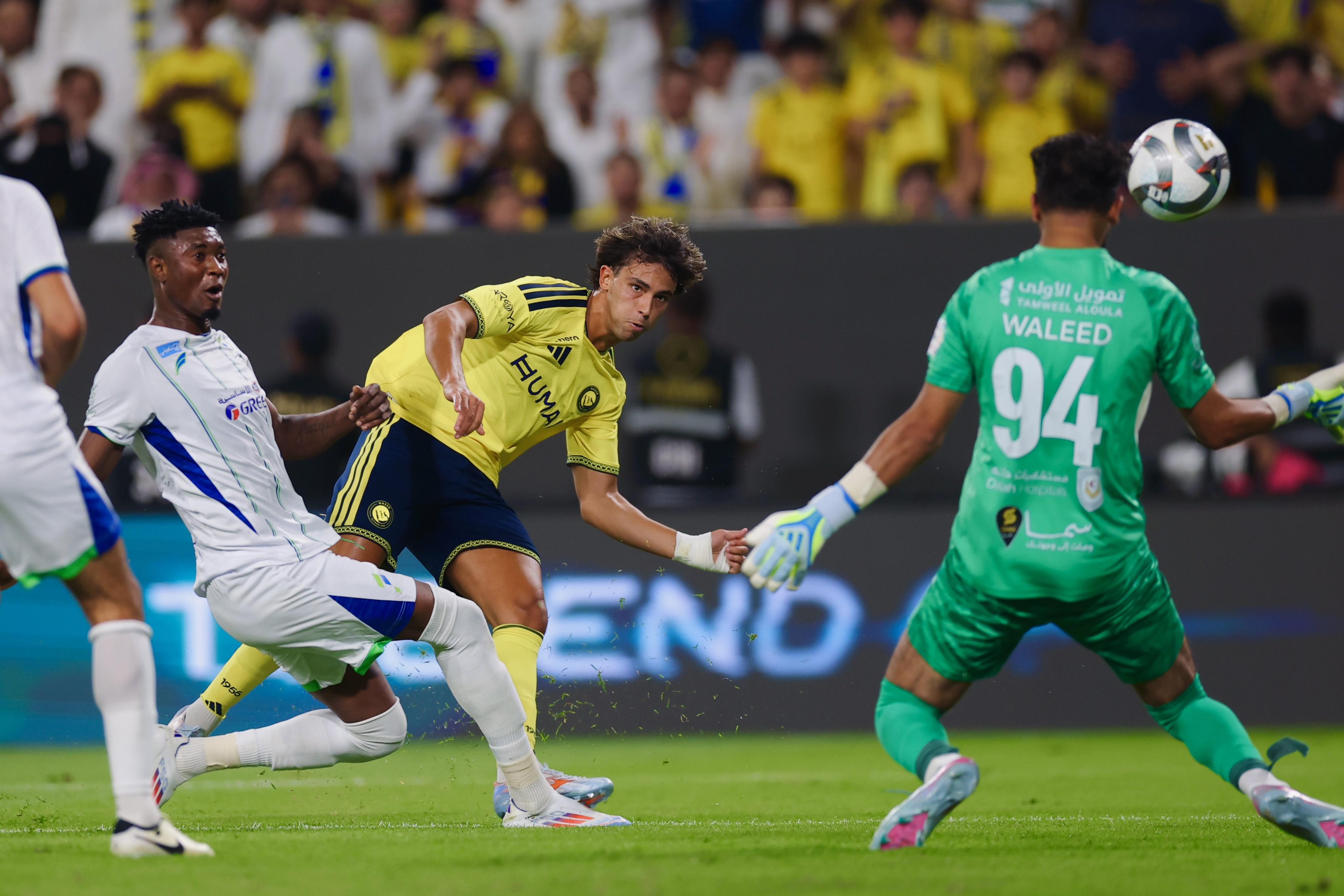 João Félix marcou o 2-0 do Al Nassr - Foto: Al Nassr