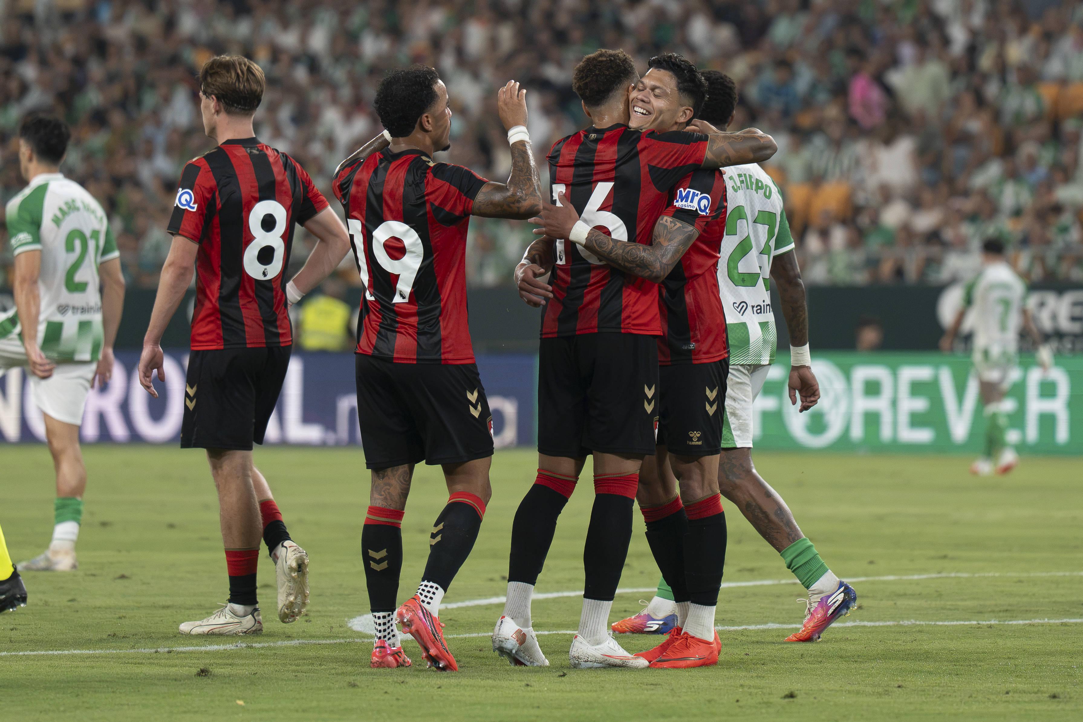 Jogadores do Bournemouth em pré-época