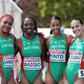 Estafeta feminina dos 4x100 m volta esta noite (21h48) ao Alexander Stadium para disputar a final. Foto FPA