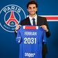 Ferrán Torres trocou o Barcelona pelo PSG a troco de 50 milhões de euros - Foto: PSG