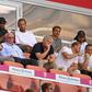 João Palhinha na bancada ao lado de Olise, Upamecano, Kane e Gnabry