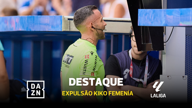Foram precisos 40 minutos de LaLiga para a primeira expulsão da época