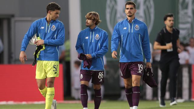 Rodrigo Mora não foi utilizado na vitória do FC Porto no reduto do Rio Ave ( MANUEL FERNANDO ARAÚJO/LUSA)