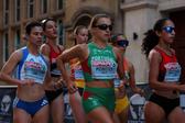Joana Pontes terminou em 10.º lugar na marcha nos Europeus de Birmingham. Foto FPA/Sportsmedia