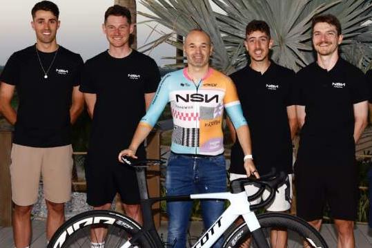 Iniesta é o principal investidor da NSN Cycling Team, equipa suíça de ciclismo
