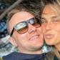 Sabalenka com o ex-namorado, o antigo hoquista Konstantin Koltsov