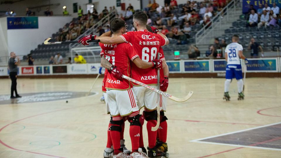 Hóquei: Benfica vence HC Braga e avança para as meias-finais da Elite Cup