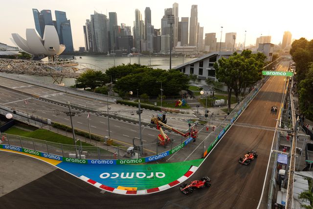 Fórmula 1: lagartos à vista no Grande Prémio de Singapura