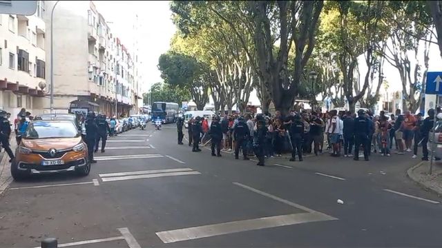 Video dos adeptos do FC Porto