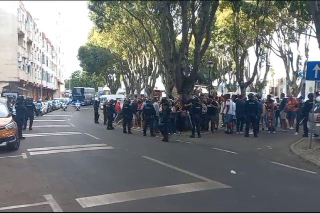 Video dos adeptos do FC Porto