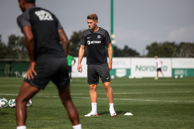 Gyokeres e Diomande já se treinaram em Alcochete