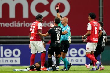 Destaques do SC Braga: Arrey-Mbi perdeu a cabeça e deixou equipa à mercê