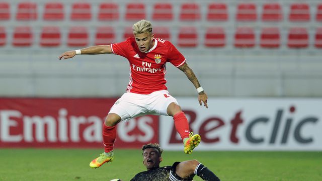 Guga a jogar pelo Benfica B em 2016. Foto - Alexandre Pona/ASF