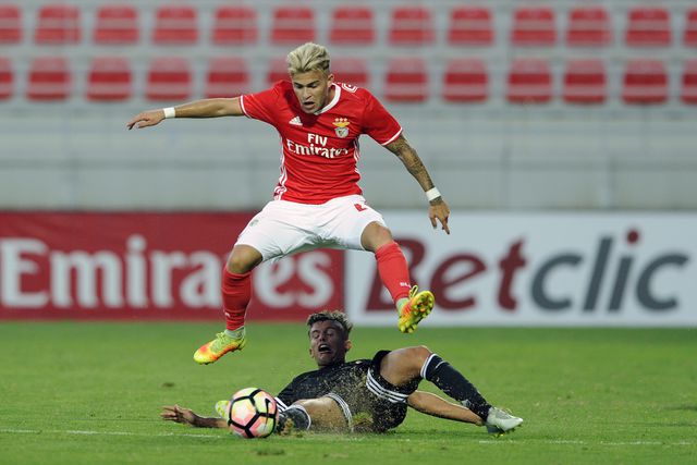 Guga a jogar pelo Benfica B em 2016. Foto - Alexandre Pona/ASF
