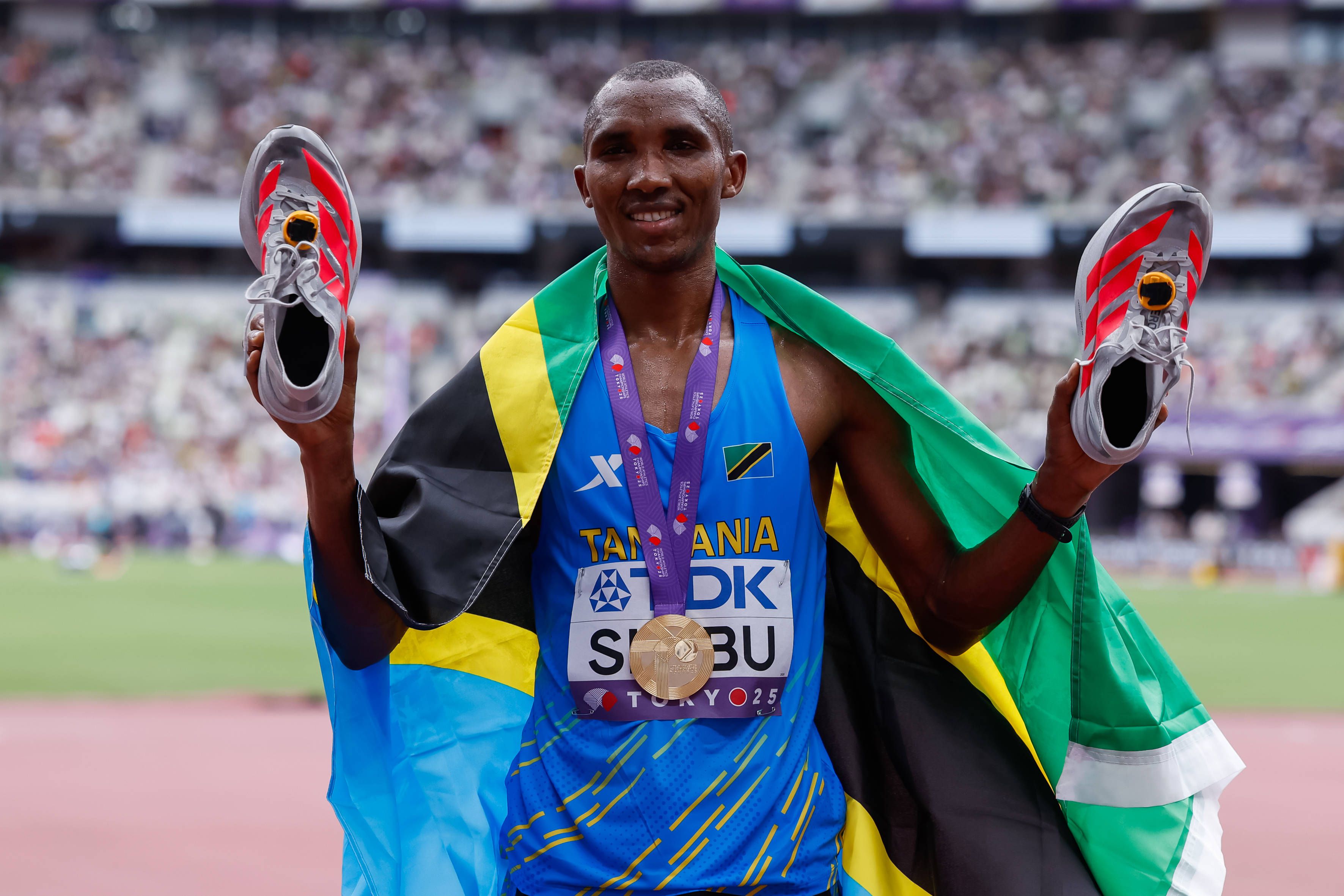 Simbu é o primeiro medalhado da Tanzânia
