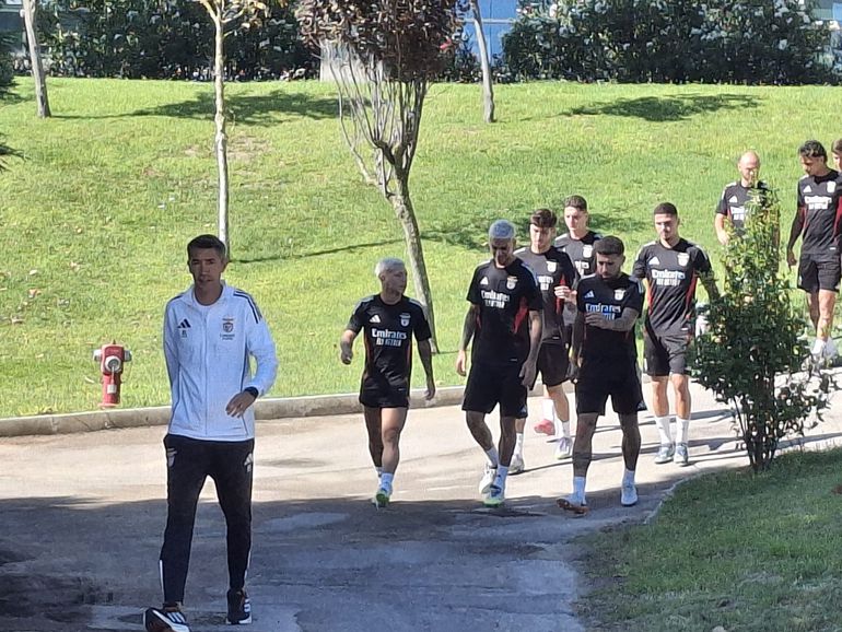 Treino do Benfica