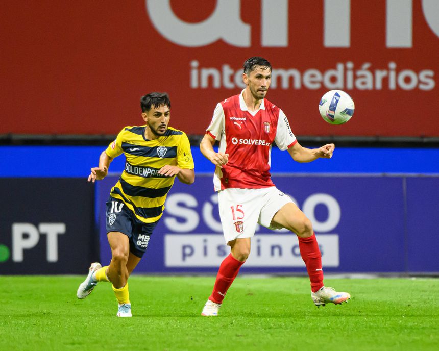 Camisola 15 dos arsenalistas viu o azar bater-lhe à porta no dérbi frente ao Gil Vicente