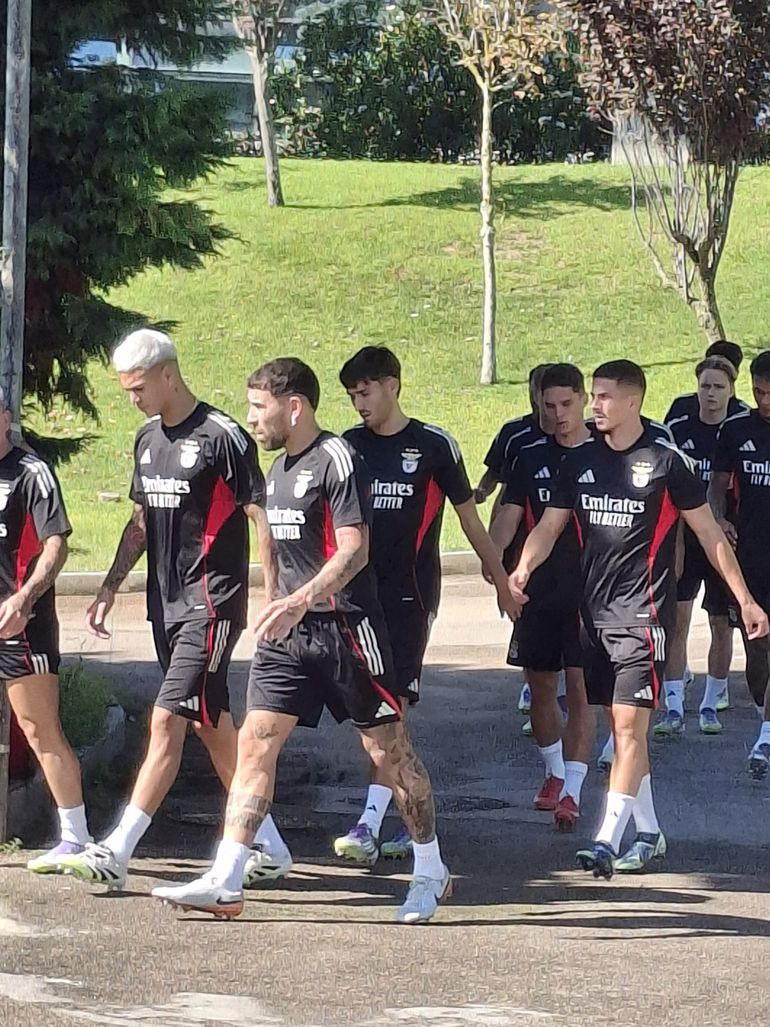 Treino do Benfica