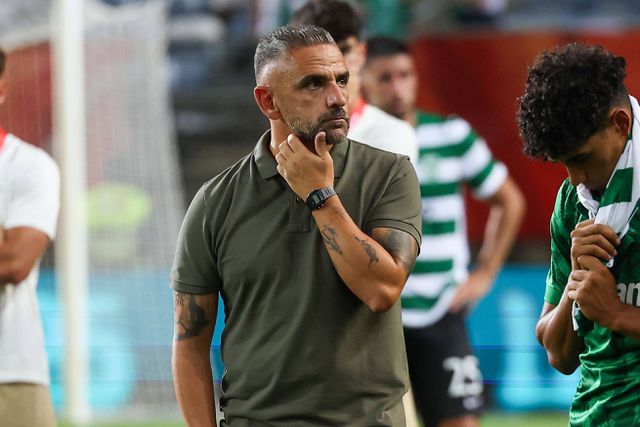 Sporting: o amuleto secreto mas bem visível de Rui Borges