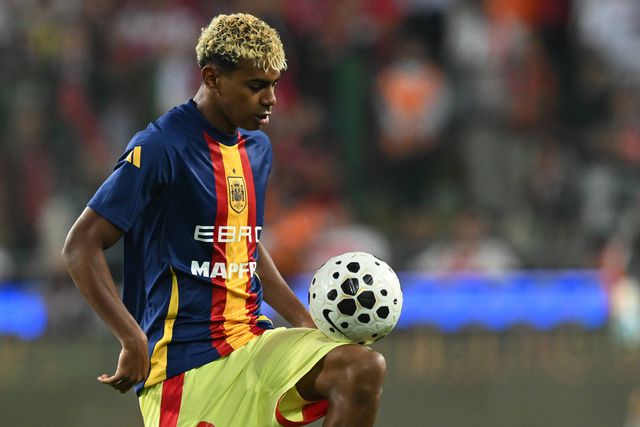 Lamine Yamal ao serviço de Espanha na paragem para seleções de Setembro - Foto: IMAGO