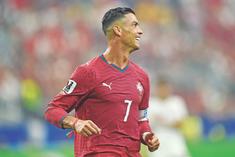 Cristiano Ronaldo, 41 anos, é o expoente máximo
do futebol português — Foto: MIGUEL NUNES