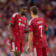 Alexander Isak e Florian Wirtz, jogadores do Liverpool (IMAGO)