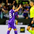 Pedro Gonçalves  a festejar pela primeira vez com a camisola da Fiorentina - Foto: Fiorentina