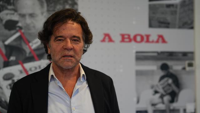 Entrevista a Paulo Lopo, antigo presidente do Estrela da Amadora, decorreu nas instalações de A BOLA — Foto: André Carvalho