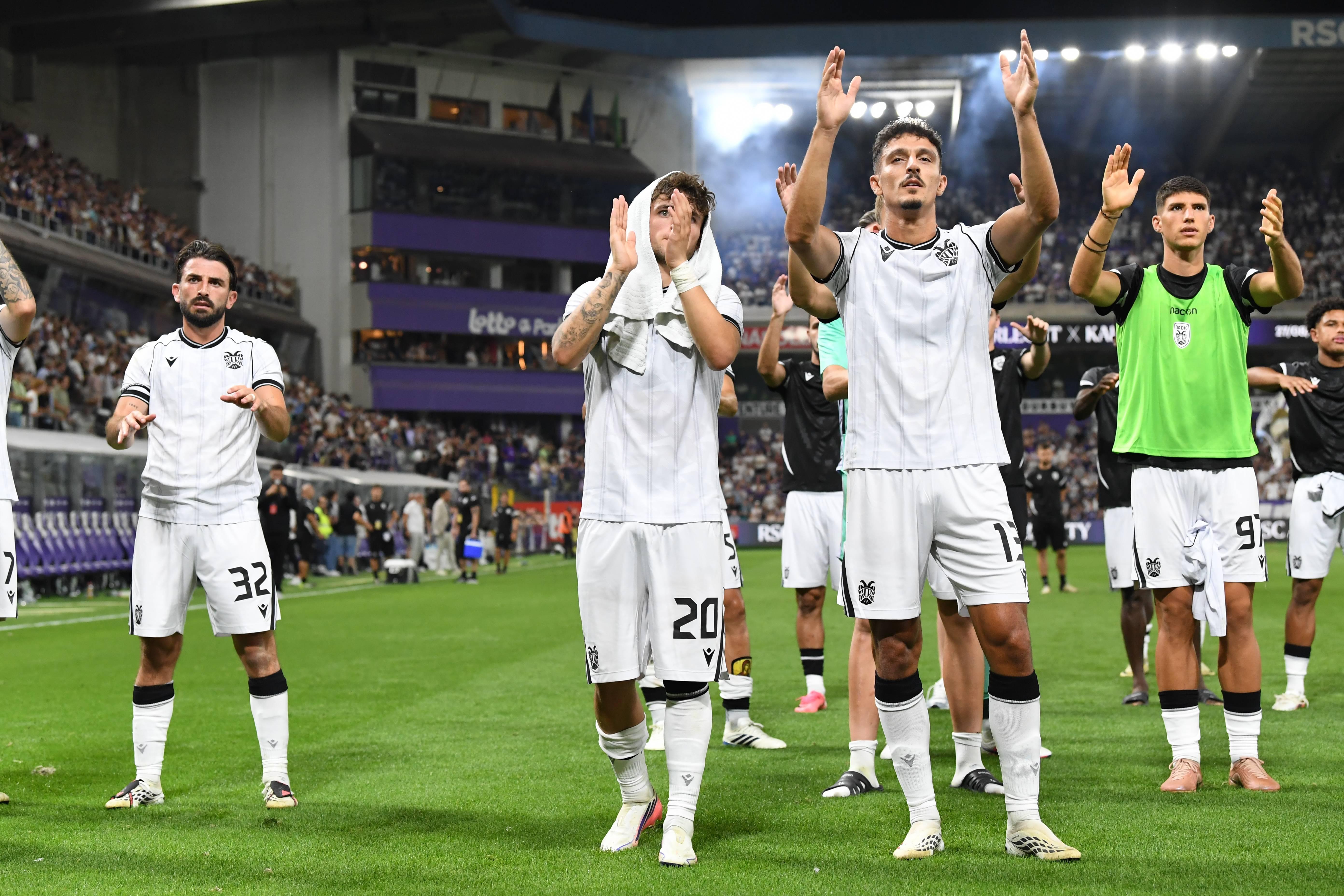 6.º PAOK (Grécia), 178 jogos, 68 vitórias, 49 empates e 61 derrotas. Melhor: 16 avos de final. Foto IMAGO