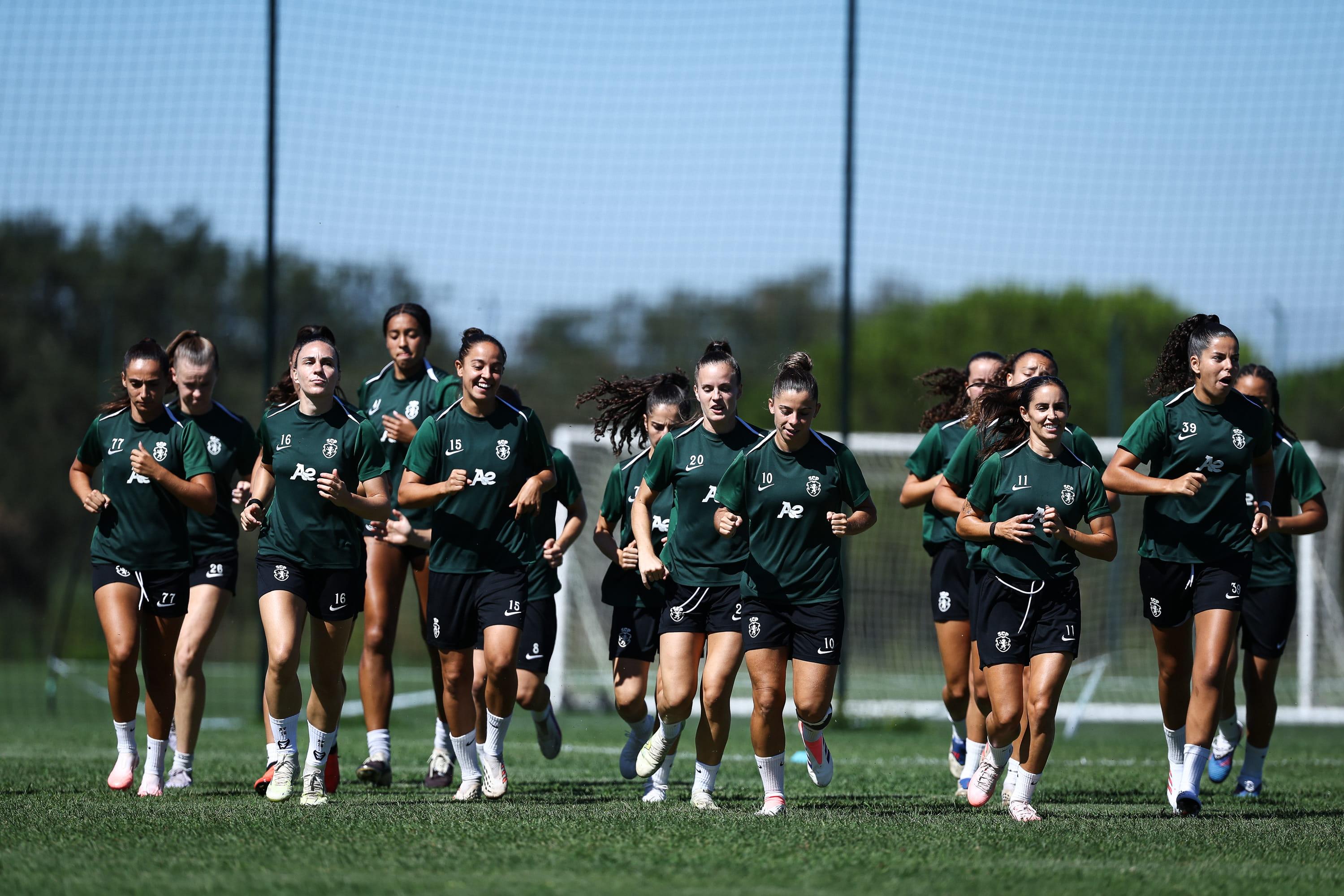 Equipa feminina entrou a ganhar no campeonato - Foto: SPORTING CP