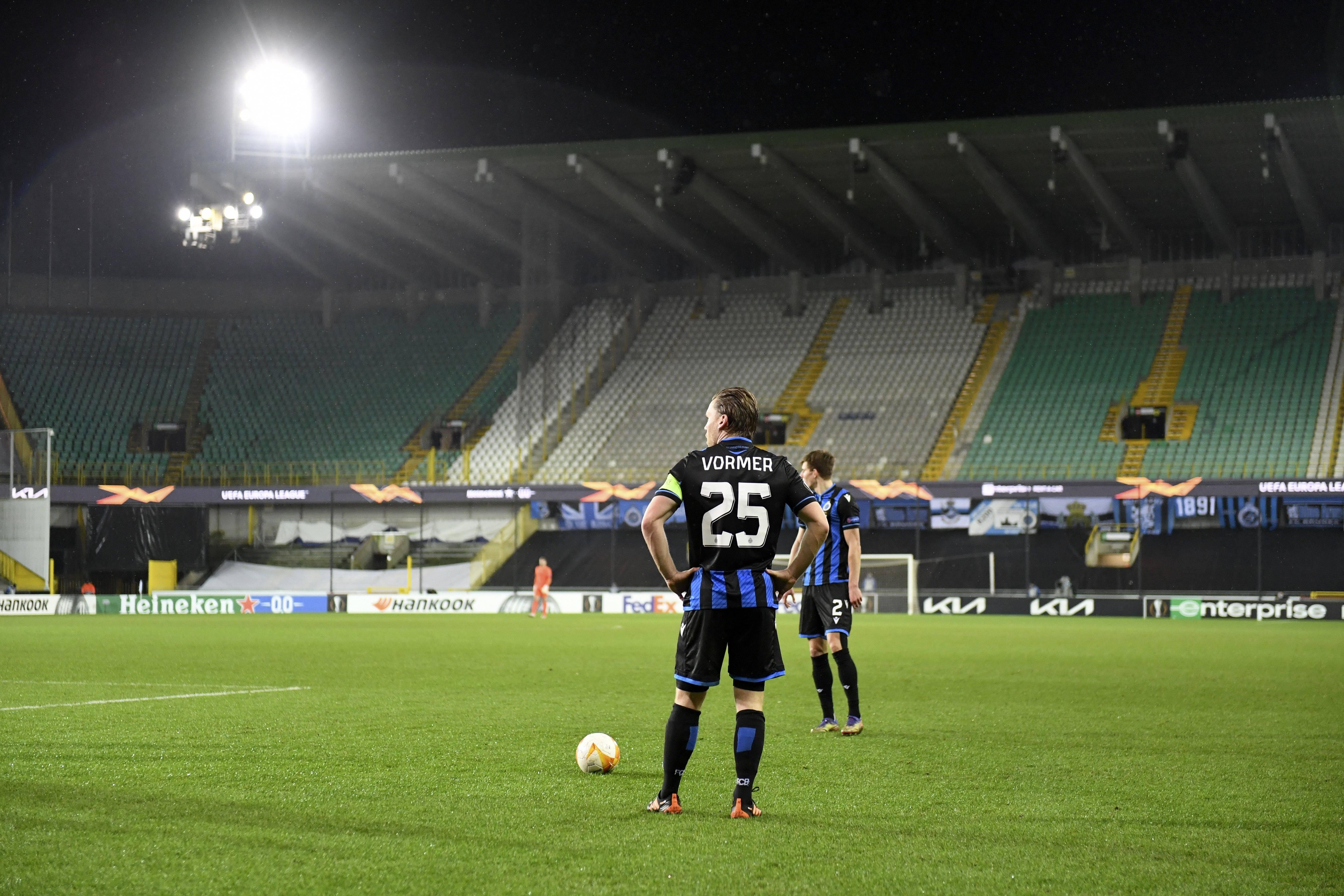4.º Club Brugge (Bélgica), 182 jogos, 79 vitórias, 42 empates e 61 derrotas. Melhor: finalista vencido (1976). Foto IMAGO
