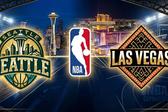 Logotipos fictícios das possíveis novas equipas da NBA