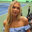 Rainha da velocidade no gelo ficou sem voz de tanto gritar no US Open