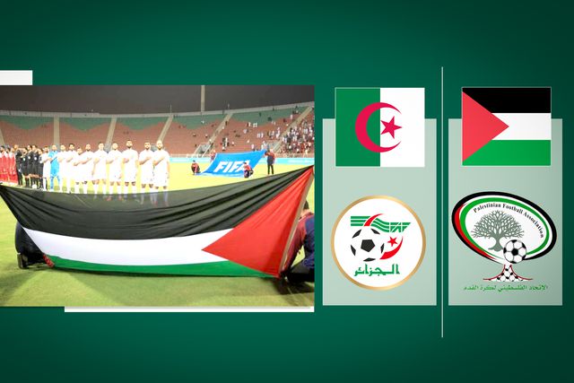 Palestina foge da guerra e joga na Argélia