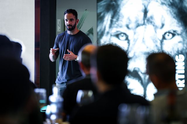 Rúben Amorim passa ensinamentos na Academia do Sporting