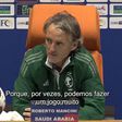Mancini :«Há jornalistas que sabem de futebol mais do que eu»