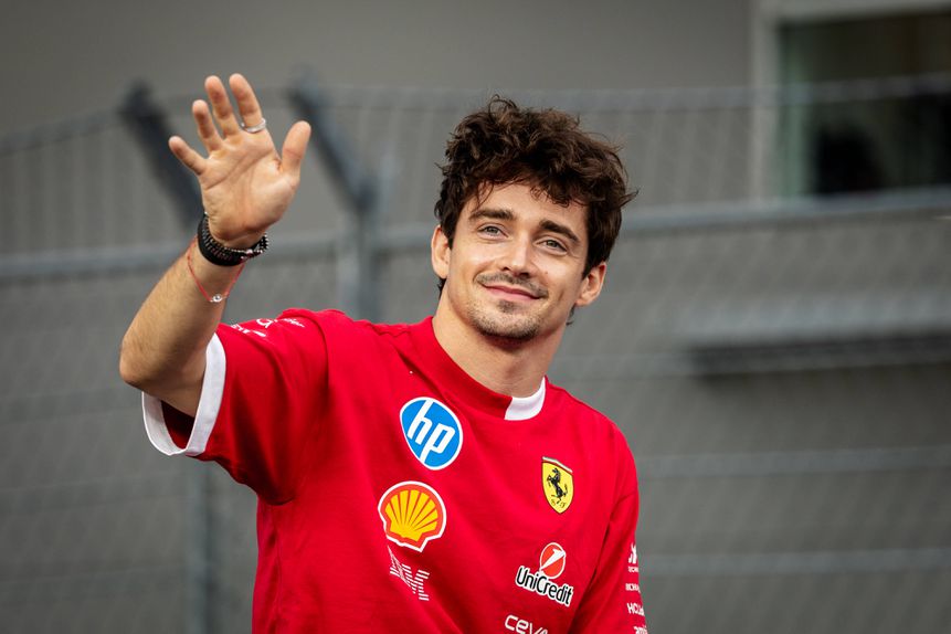 Charles Leclerc, piloto da Ferrari