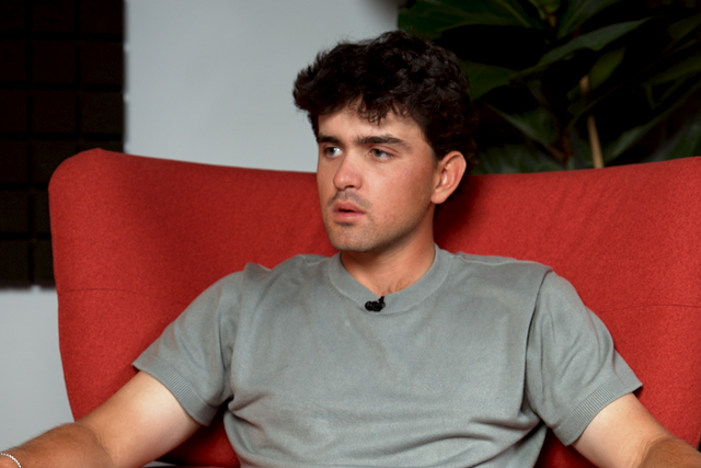 Daniel da Costa Rodrigues em visita a A BOLA