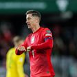 Lewandowski chegou lesionado dos compromissos da Polónia