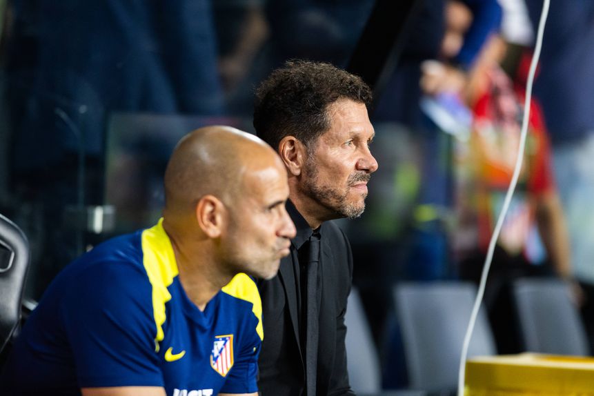 Diego Simeone, treinador do Atlético Madrid