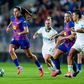 Kika Nazareth em ação diante da Roma