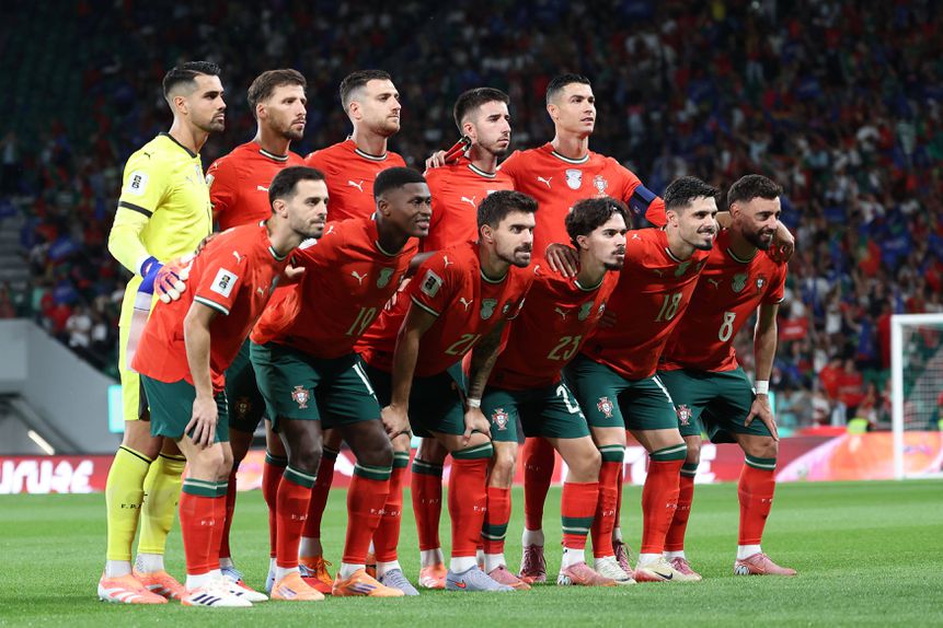 Onze inicial frente à Irlanda